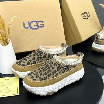 Угги женские короткие UGG зимние леопардовые замшевые 36-40 BU2818