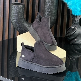 Угги женские UGG зимние черные замшевые 36-41 BU2893