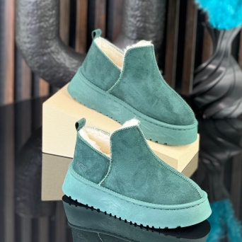 Угги женские UGG зимние бирюзовые замшевые 36-41 BU2896