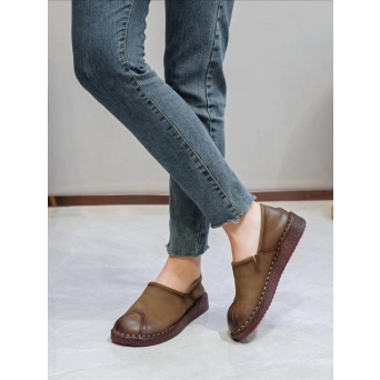 Туфли IVVA натуральная кожа 36-41 хаки