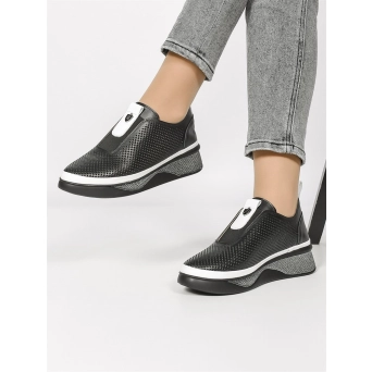 Слиперы женские летние натуральная кожа черные 161-1-01-212 Слиперы женские летние натуральная кожа черные 161-1-01-212