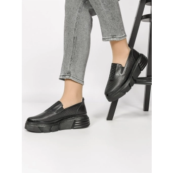 Слиперы женские летние натуральная кожа черные 163-01-209 Слиперы женские летние натуральная кожа черные 163-01-209