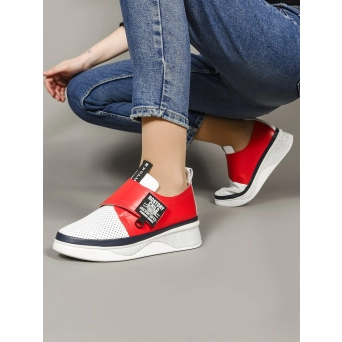 Слиперы женские летние натуральная кожа красные 164-212-202-250 Слиперы женские летние натуральная кожа красные 164-212-202-250