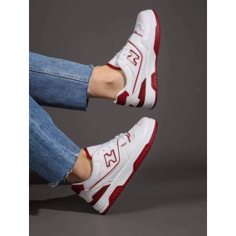 Кеды женские брендовые искусственная кожа белые с бордовым 3627Кеды женские брендовые искусственная кожа белые с бордовым 3627 Кеды женские брендовые