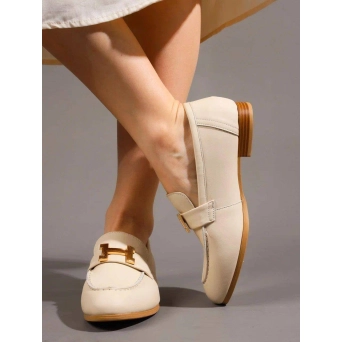 Лоферы женские брендовые натуральная кожа бежевые 3647 Лоферы женские брендовые натуральная кожа бежевые 3647