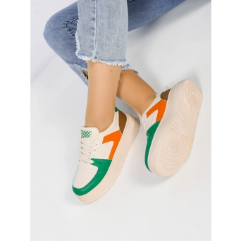 Кеды женские искусственная кожа зеленые 768-33 Кеды женские искусственная кожа зеленые 768-33