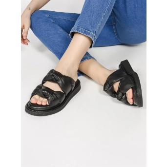 Сабо женские летние натуральный кожа черные 1091-006-3210 Сабо женские летние натуральный кожа черные 1091-006-3210