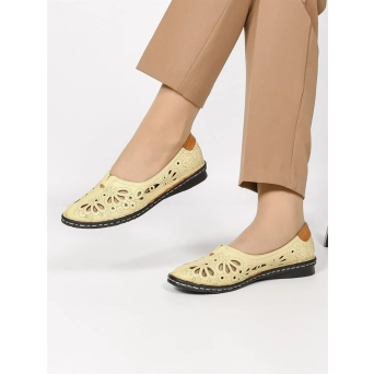 Слиперы женские летние натуральная кожа желтые 1429-29 Слиперы женские летние натуральная кожа желтые 1429-29