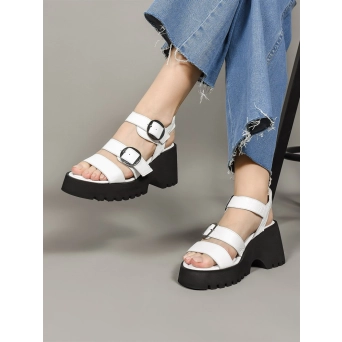 Босоножки женские летние натуральная кожа белые 3303-04