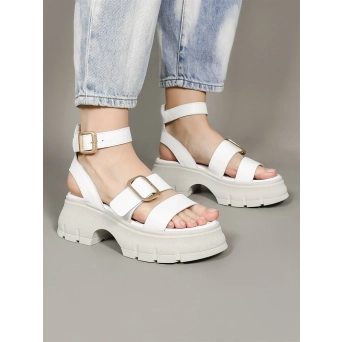 Босоножки женские летние натуральная кожа белые 3481-06